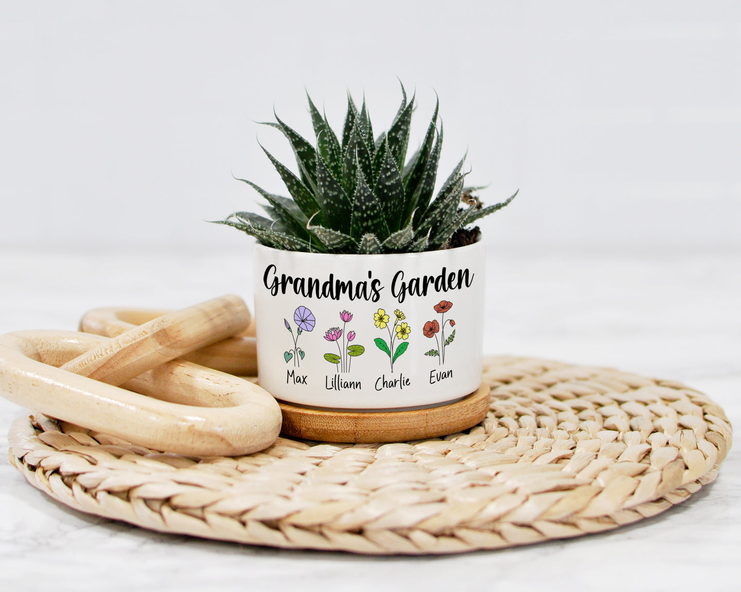 Grandma's Garden Mini Planter | Gift for Grandma